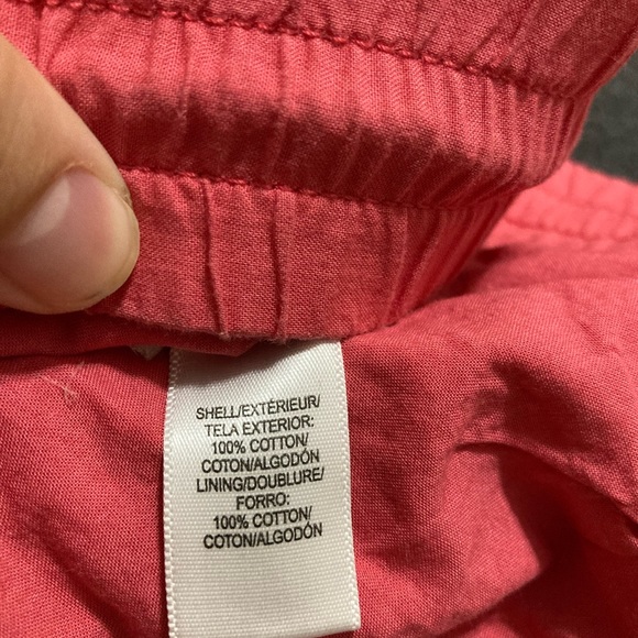 LOFT pink eyelet shorts - Picture 2 of 8